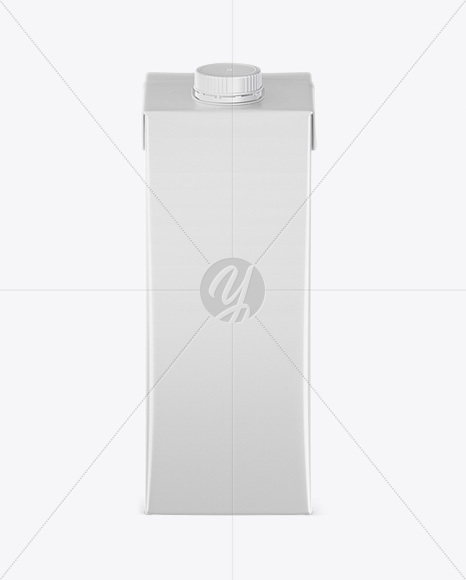 Juice box Mockup - Front view