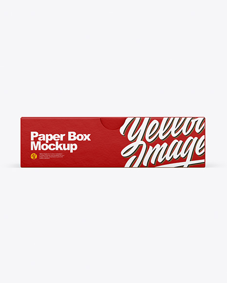 Paper Box Mockup - Software box mockup