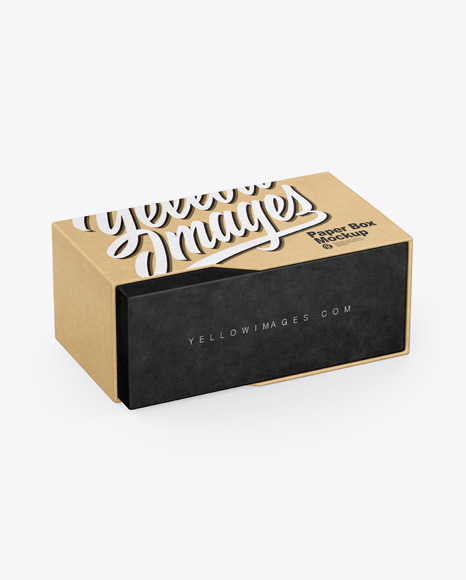 Textured Box Mockup