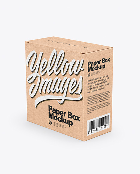 Kraft Box Mockup