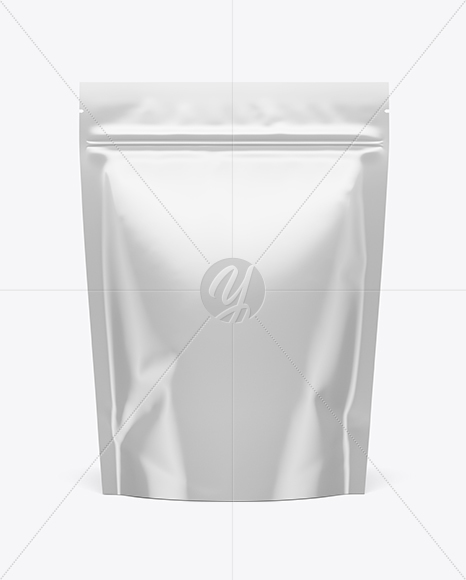 Glossy Stand-Up Pouch Mockup