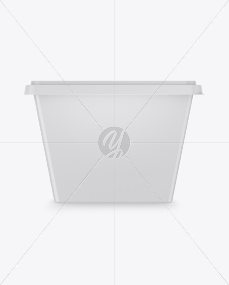 Matte Container Mockup