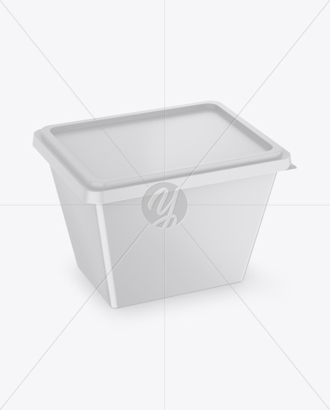 Matte Container Mockup