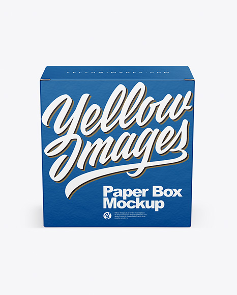 Paper Box Mockup