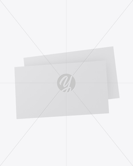 Two Business Cards Mockup