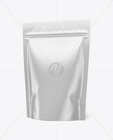 Glossy Stand-Up Pouch Mockup