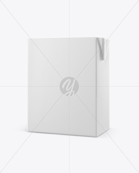 Carton Pack Mockup - Half side view