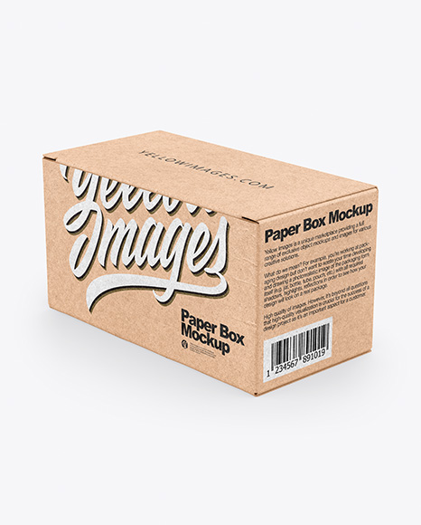 Kraft Box Mockup