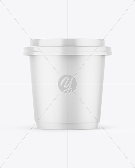 Matte Coffee Cup Mockup