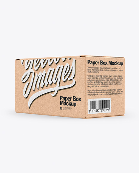 Kraft Box Mockup