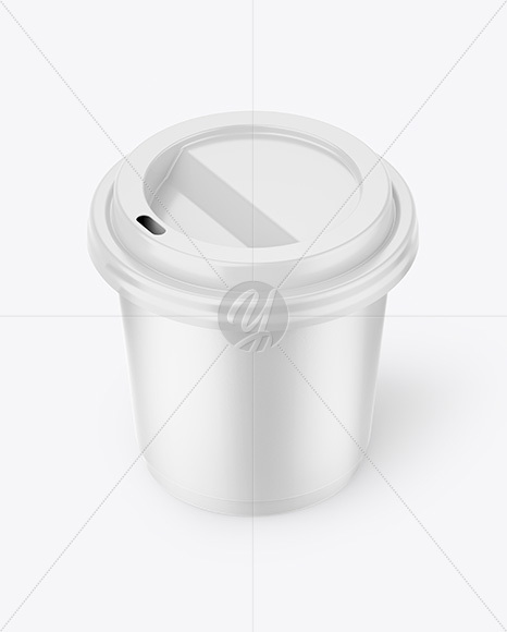Matte Coffee Cup Mockup