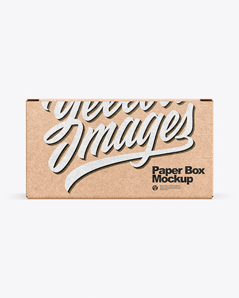 Kraft Box Mockup