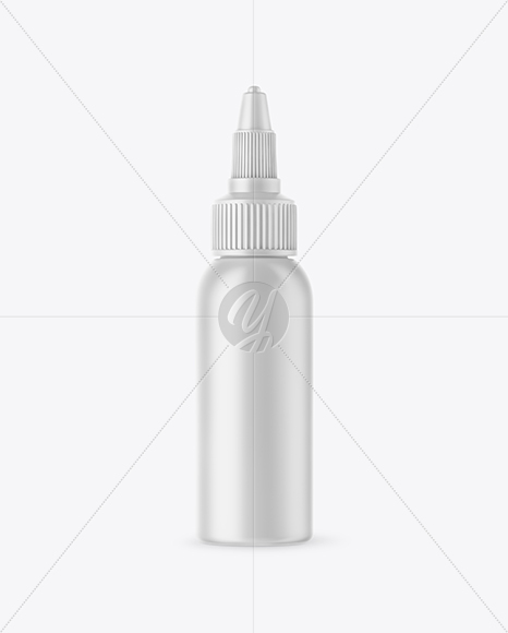 Matte Dropper Bottle Mockup