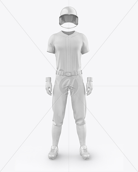 Men’s Full Baseball Kit Mockup