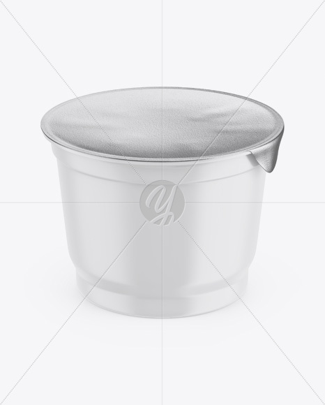 Matte Plastic Cup Mockup