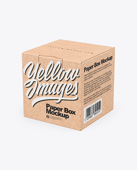 Kraft Box Mockup