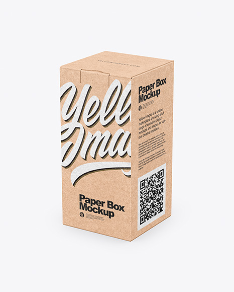 Kraft Box Mockup