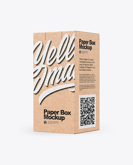 Kraft Box Mockup