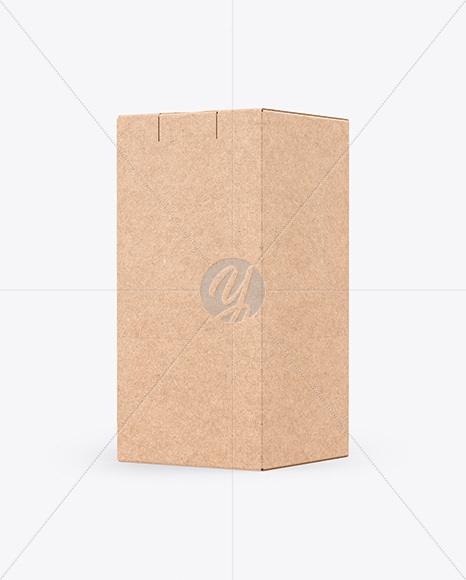 Kraft Box Mockup