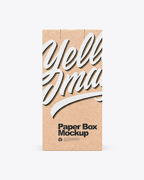 Kraft Box Mockup