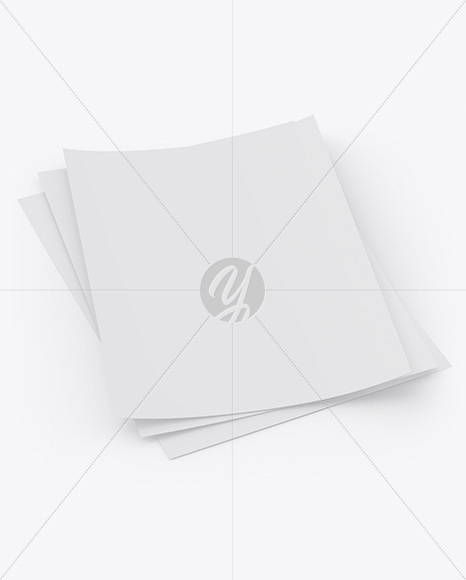 A4 Papers Mockup