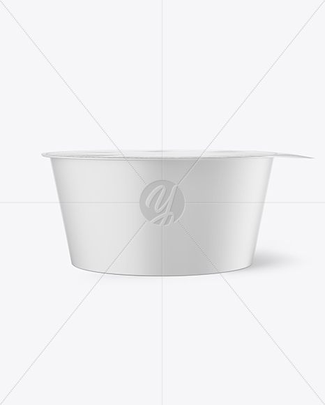 Matte Plastic Cup Mockup