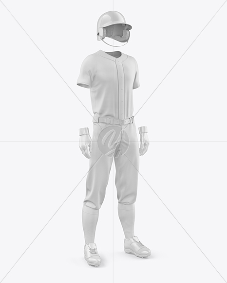 Men’s Full Baseball Kit Mockup