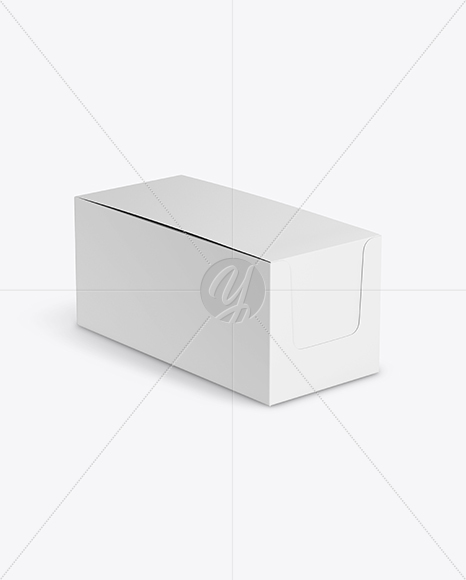 Closed Display Box Mockup