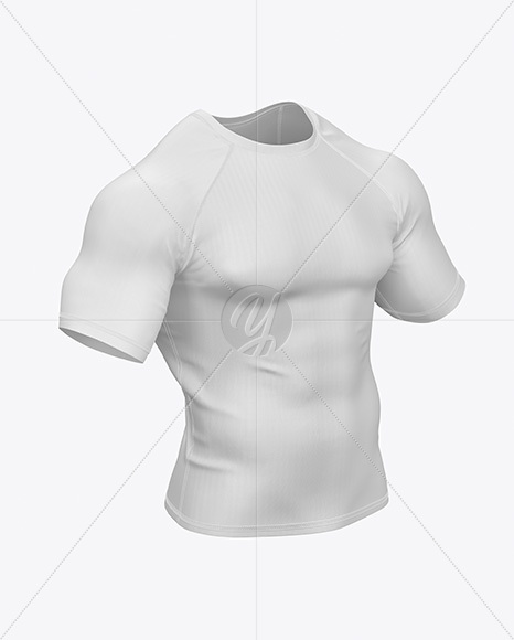 Men&#039;s Jersey on Athletic Body Mockup