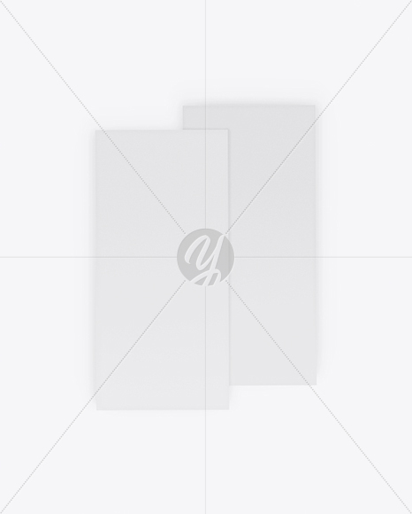 Two Textured Brochures Mockup