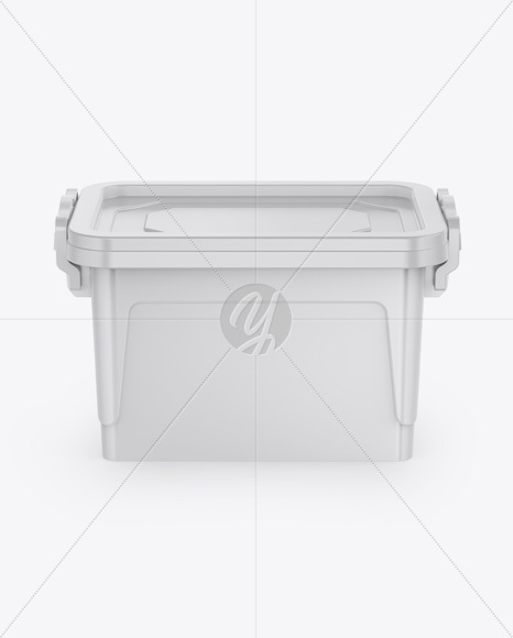 Matte Container Mockup