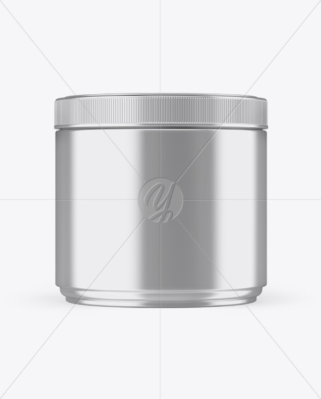 Metallic Jar Mockup