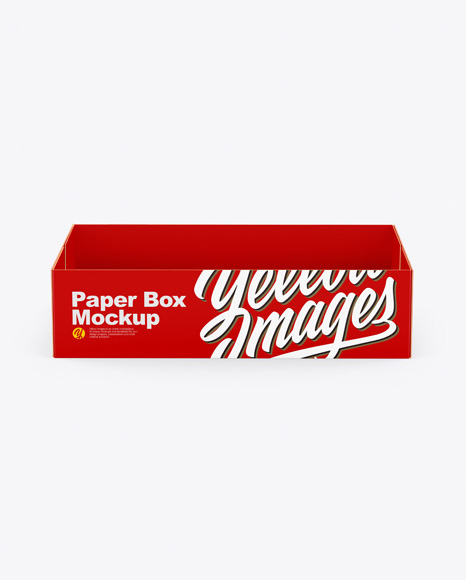 Paper Box Mockup