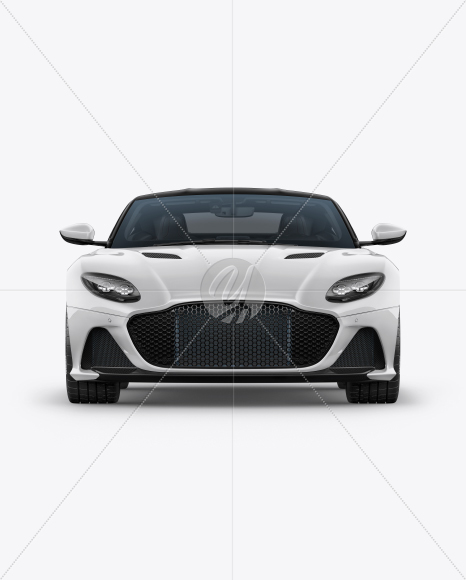 Sport Car Mockup - Front View