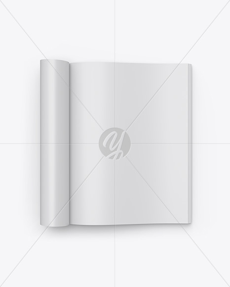 Matte A4 Magazine Mockup