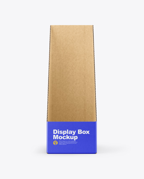 Display Box Mockup - Video mockup