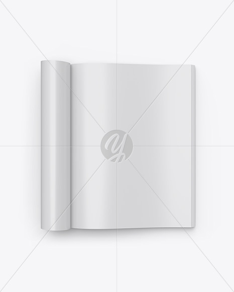 Glossy A4 Magazine Mockup