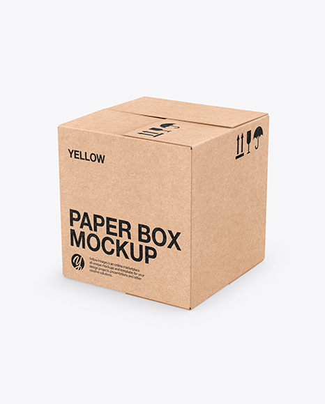 Kraft Box Mockup