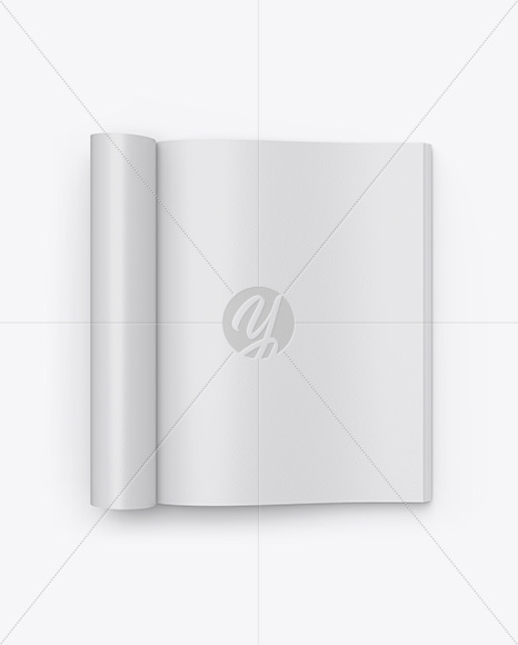 Textured A4 Magazine Mockup