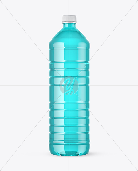 Plastic Drink Bottle Mockup