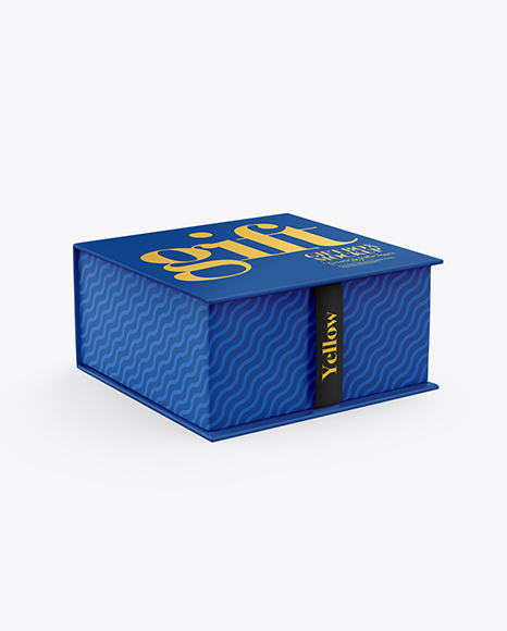 Matte Box Mockup - Software box mockup
