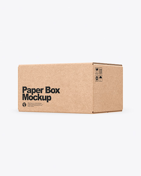 Kraft Box Mockup