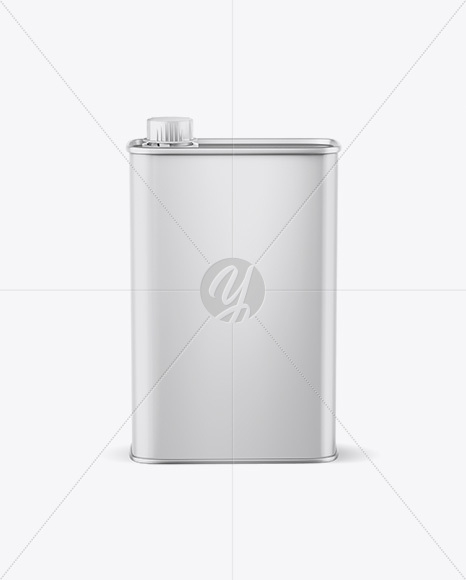 Matte Tin Can Mockup