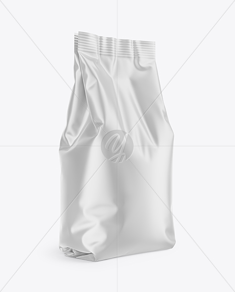 Matte Coffee Bag Mockup