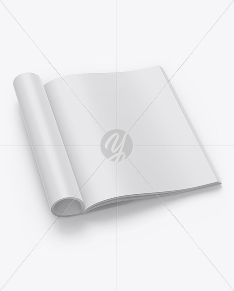 Matte A4 Magazine Mockup