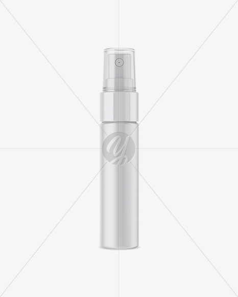 Matte Spray Bottle Mockup