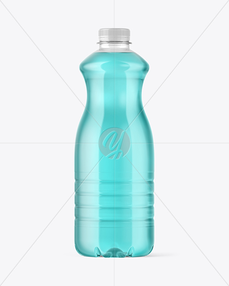 Plastic Drink Bottle Mockup