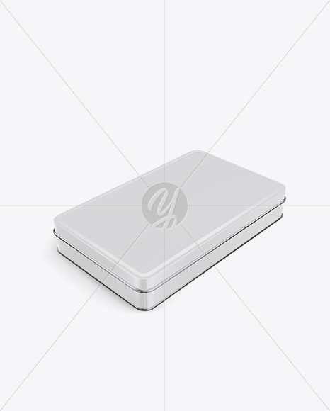 Box With Playing Cards Mockup