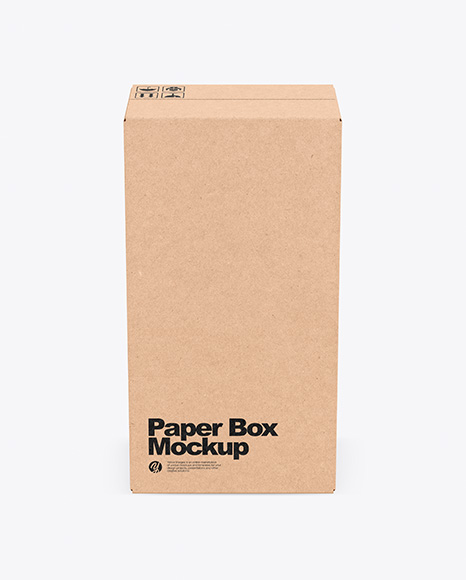 Kraft Box Mockup