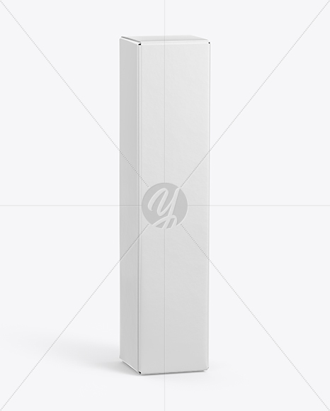 Glossy Paper Box Mockup